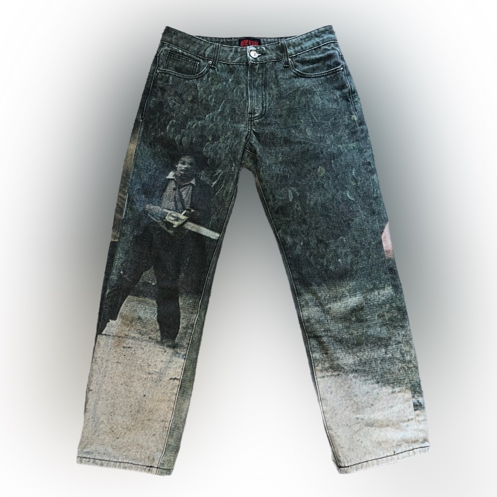 Rare Half Evil Co. Texas Chainsaw Massacre mens size 30 jeans